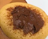 Foto langkah ke 3 dari resep [126] Dorayaki Nutella.