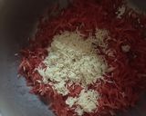 A picture of step 2 of Gajar ki kheer.