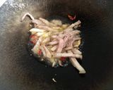 豆乾炒肉絲的食譜步驟3照片