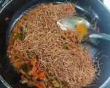 A picture of step 3 of Namkeen Vermicelli -without onion and garlic.