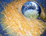A picture of step 3 of Fried spaghetti,coslow and beef sous🤤.