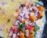 A picture of step 4 of Mango Salsa Omelet.