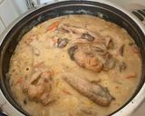 Pulyka fricassée - pulykaszárnyból recept fázis 4 fotója