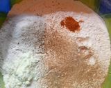A picture of step 1 of Sweet and spicy crackers.