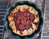Φωτογραφία βήματος 6 της συνταγής Galette ολικής με φρέσκα σύκα ❣️