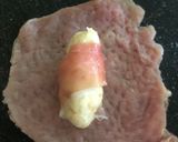 Sajttal-sonkával töltött karaj recept fázis 3 fotója