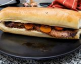 Foto del paso 6 de la receta: 🥪🥩 Sándwich de Carne Braseada