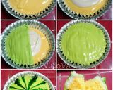 Foto langkah ke 6 dari resep Bolu kukus semangka.