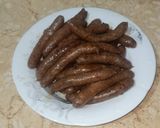 A picture of step 1 of Goulash with Sausage.