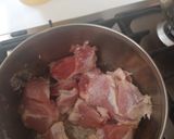 Foto del paso 1 de la receta: Puerco en salsa verde con calabacitas