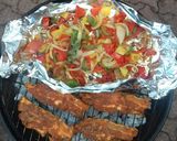 Une image de l'étape 4 de Petit barbecue et ses legumes.