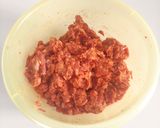 Foto del passaggio 3 della ricetta Frisella con polpette di salsiccia pezzente stracciatella Lucana e peperone crusco