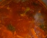 A picture of step 4 of Vegetable and Tortilla Soup.