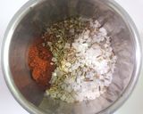 A picture of step 2 of Kachori rolls.