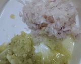 Gambar langkah 3 resipi Sandwich Sardin.