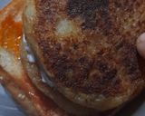 A picture of step 8 of Ranch Dressing Double Aloo Tikki Burger.