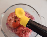 Foto del paso 13 de la receta: Puré de guisantes con menta y filete de hamburguesa