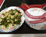 Foto del paso 4 de la receta: Salchichas de pollo en airfryer con ensalada variada