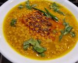 A picture of step 3 of Masoor Dal Tadka.