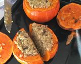Une image de l'étape 4 de Potimarron farci au risotto.