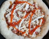 Foto langkah ke 6 dari resep Pizza teflon.
