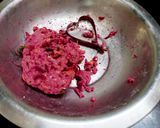 A picture of step 4 of Beetroot Oats Mini Tikki.