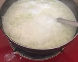 A picture of step 2 of Lauki ki burfi/ launj.