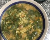 Foto del paso 5 de la receta: Sopa de espinacas con chanpiñines