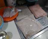 Foto langkah ke 2 dari resep Anabolic Bakso Ayam Udang Proteina | High Protein, Low Calorie, Sugar & Gluten-Free.