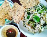 Hình bước làm 3 của món Gỏi dọc mùng siêu ngon