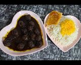 عکس مرحله 3 از دستور کوفته با سس رب انار