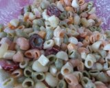 Foto del paso 4 de la receta: Ensalada de pasta con salsa de yogur
