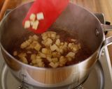 A picture of step 3 of Easy! Caramel Banana Milk Pudding.