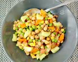 Foto del paso 6 de la receta: Ensalada vegetal de garbanzos con alficoz