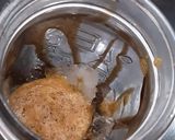 A picture of step 3 of Ice cream coffee shake.