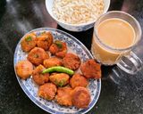 A picture of step 4 of Spicy Chana Daal Pakore.