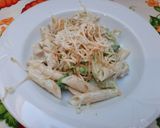 Brokkolis-csirkés szaftos penne recept fázis 5 fotója