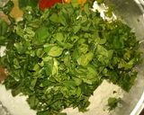 A picture of step 3 of Methi millet thepla.