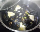 Foto del paso 1 de la receta Arrosejat de mejillones
