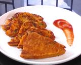 A picture of step 4 of Eggless french toast.