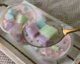 Foto langkah ke 3 dari resep Es Pudding Pelangi Creamy.