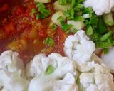 Une image de l'étape 5 de Curry de chou-fleur.