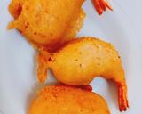Hình bước làm 1 của món Tôm chiên phồng
