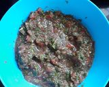 A picture of step 1 of Coriander Coconut Milk Rice.