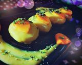 A picture of step 9 of Summer Mango Rasmalai.