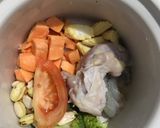 Foto langkah ke 2 dari resep Mpasi 7M+ udang kaldu ayam.