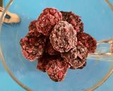 A picture of step 7 of Aquafaba Blackberry Ice cream.