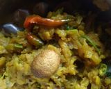 A picture of step 2 of Bottle gourd sabji with dried lentil dumplings #cookpad.