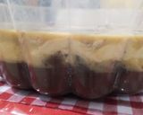 Foto langkah ke 6 dari resep Puding Bolu Cokelat.