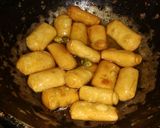 A picture of step 4 of Madatha Sweet Roll.